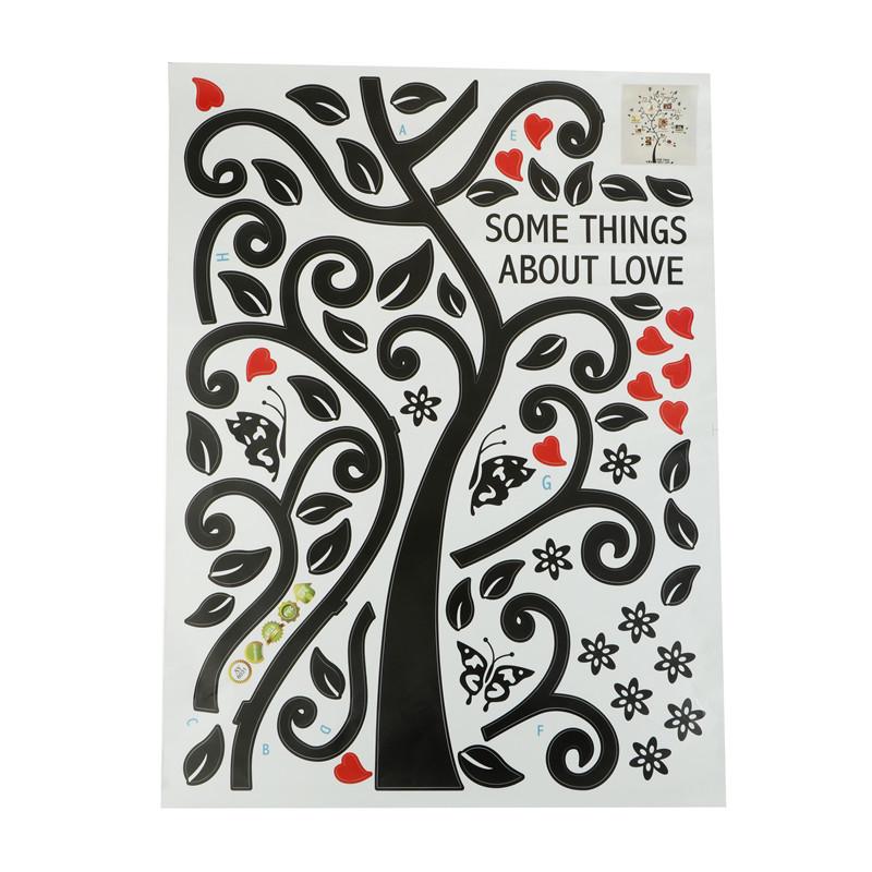 Счастье фоторамка дерево настенная наклейка для гостиной спальня украшение