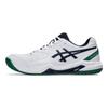 Asics Gel-Dedicate 8 Удобные Универсальные Амортизирующие Прочные Низкие Теннисные Кроссовки Мужские Кроссовки Бело-Синие 1041A408-105