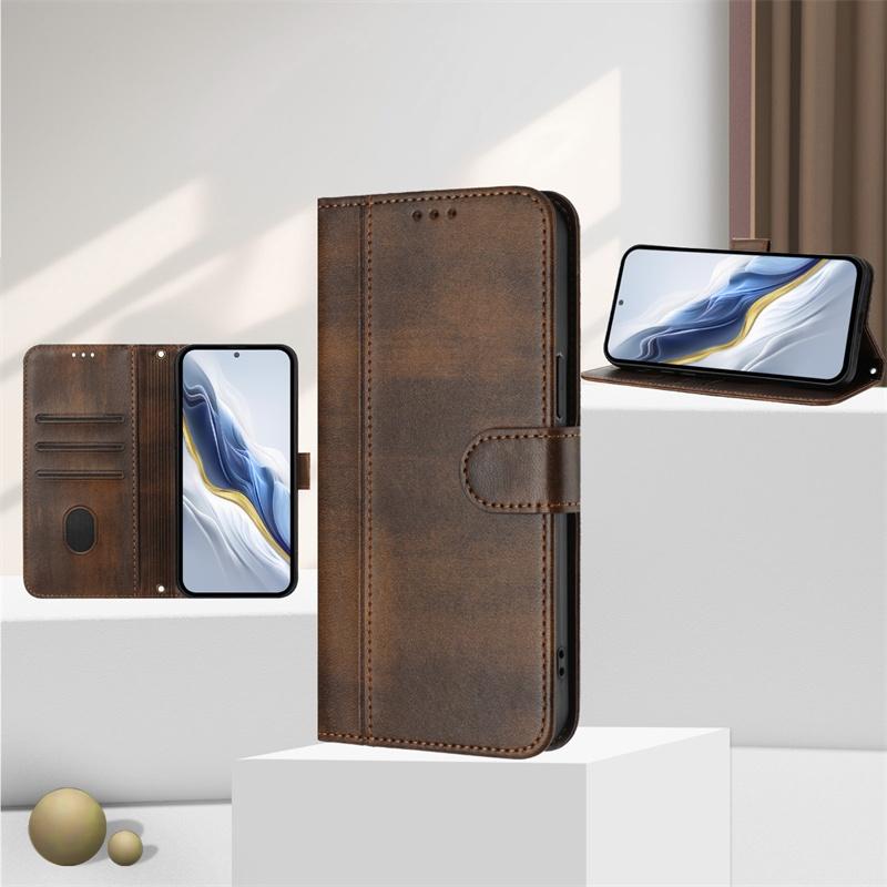 Чехол для Redmi Note 13R 13 14 Pro Plus 4G 5G Кожаный кошелек Карман Отделения для карт Книжка-чехол Крышка