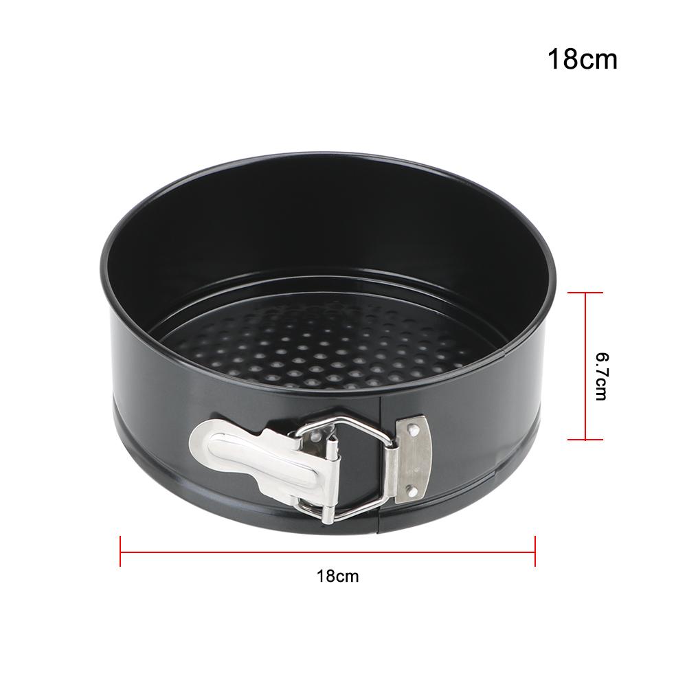 Cakes Molds Round Cake Pan Bakeware Kitchen Accessories Removable Bottom Carbon Steel Non-Stick Metal Bake Mould