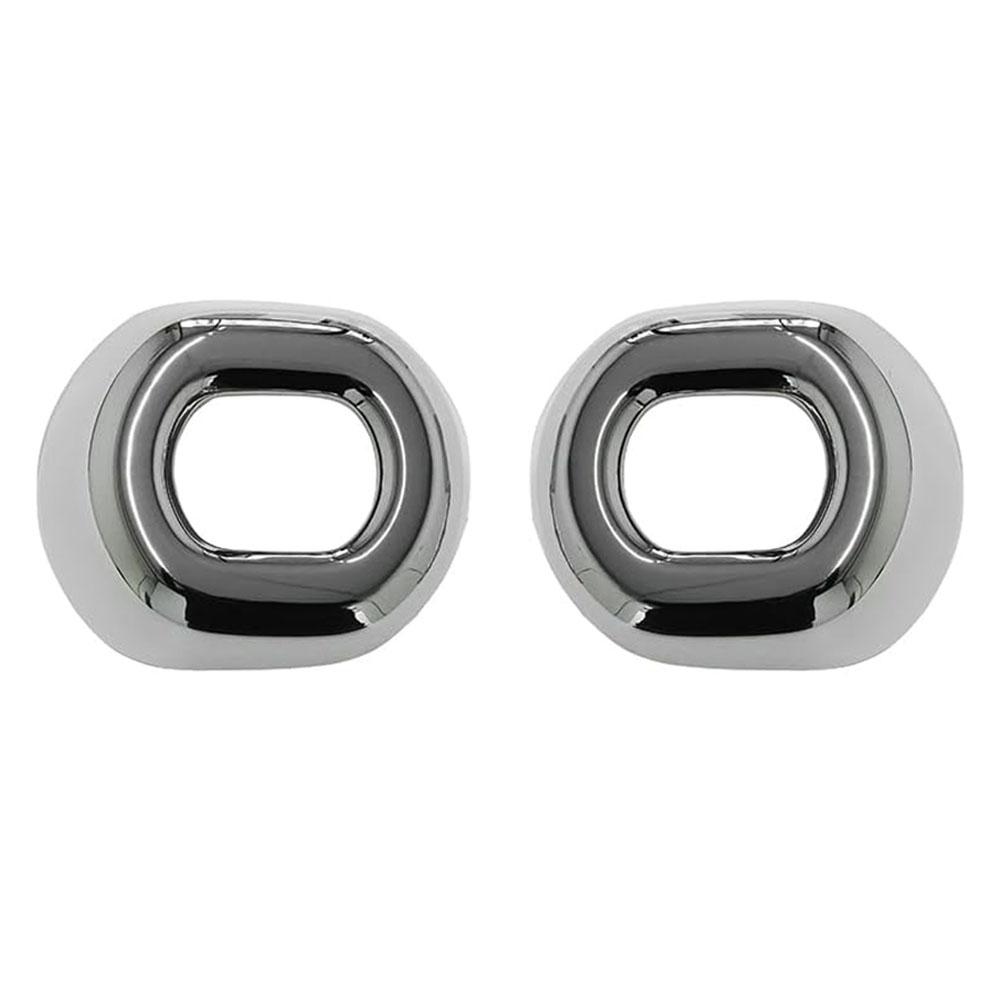 1pair Front Fog Lamp Cover Electroplating Frame For Spacia Custom M K04 2024 L1q6