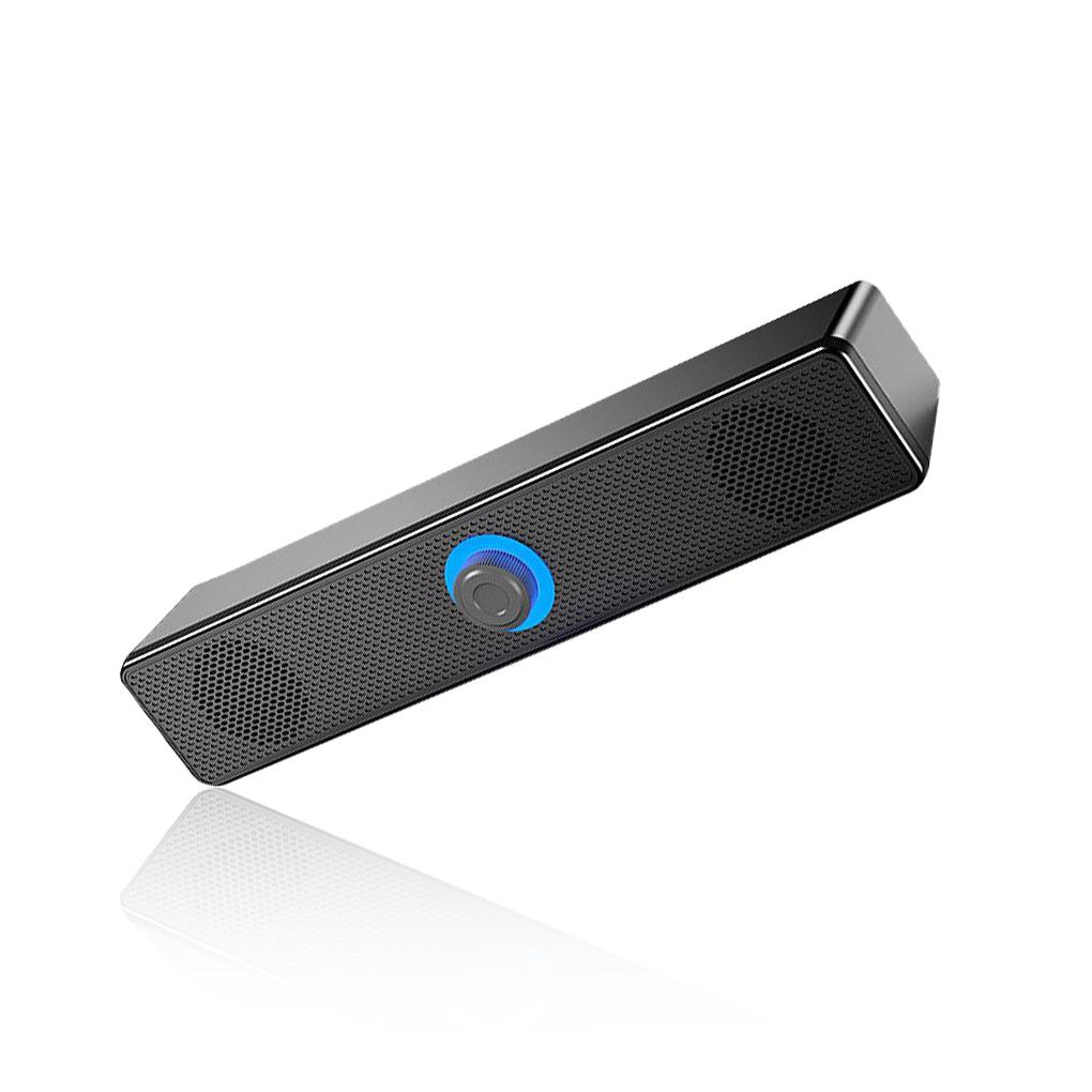 Беспроводной динамик Bluetooth-совместимый Двойной рожок Стерео Сабвуфер Громкоговоритель Саундбар Для домашнего использования Высокая громкость Ноутбук ПК
