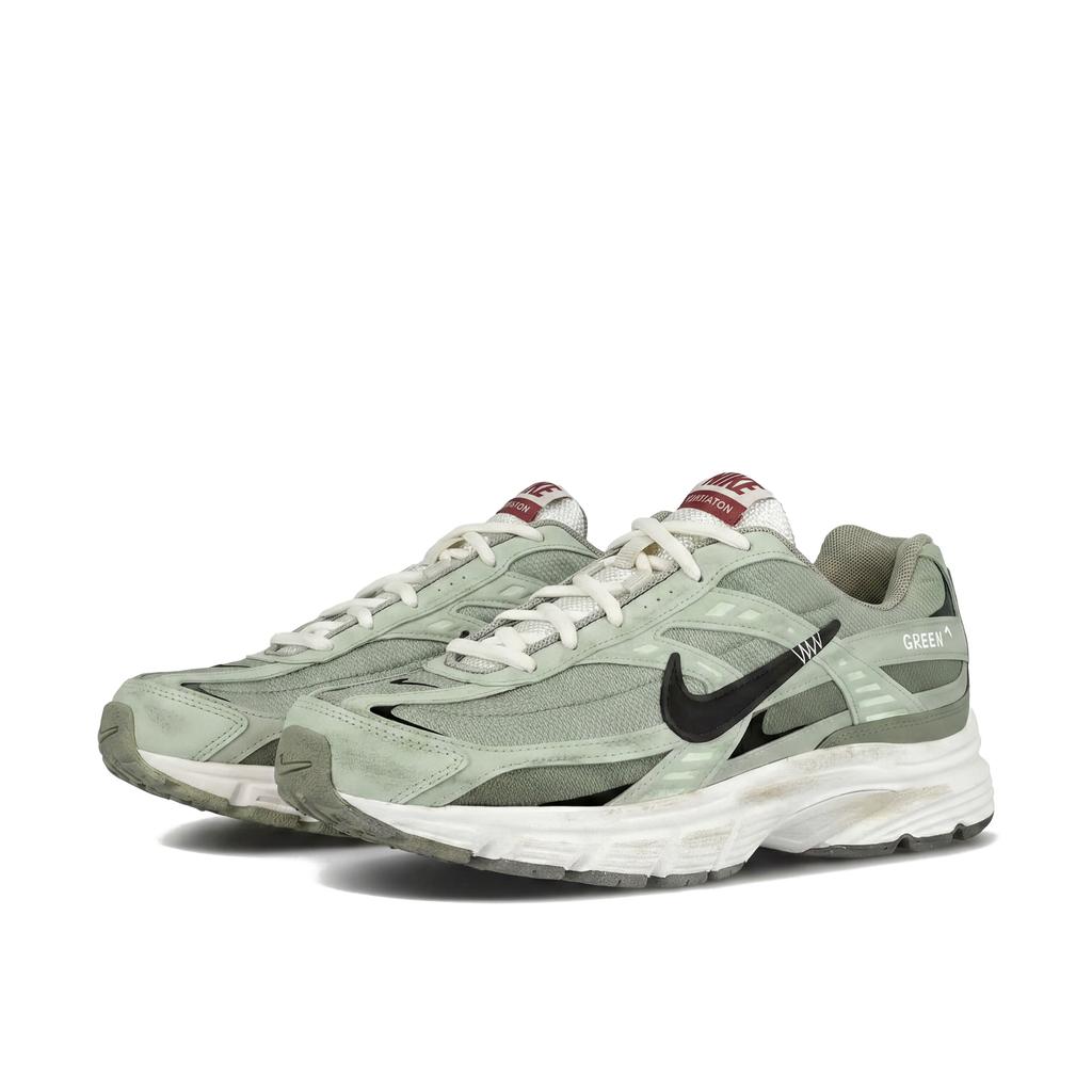 Nike Initiator Slip Resistant Abrasion Resistant Low top Casual Running Shoes Men's Army Green IB4595-001(Team2321-)