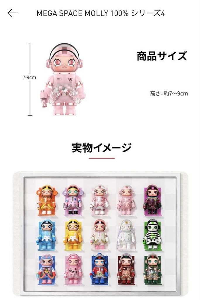 USED] MEGA SPACE MOLLY 100% Series 4 [Assorted Box] купить