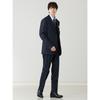 [Beams Heart] suit 130's glen check 3 buttons 3 piece suit men's NAVY XL