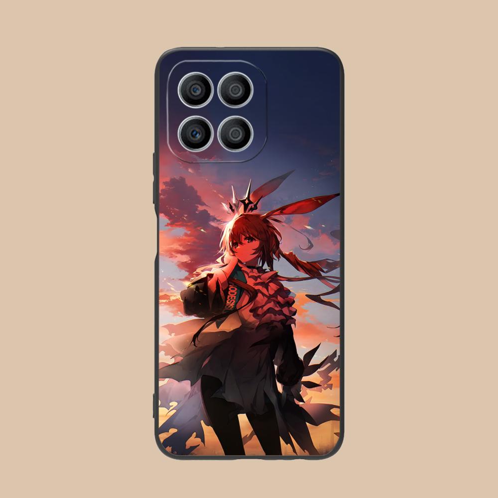 Чехол для мобильного телефона Arknights Amiya для Honor 90 80 70 60 50 30 20 10 9 8 7 Pro S SE Lite 5G Цветная печать Защитный Роскошный