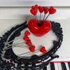 Набор из 10 вилок для фруктов из нержавеющей стали Love, вилок для торта и закусок, идеально подходит для Дня святого Валентина, Рождества и свадебных вечеринок