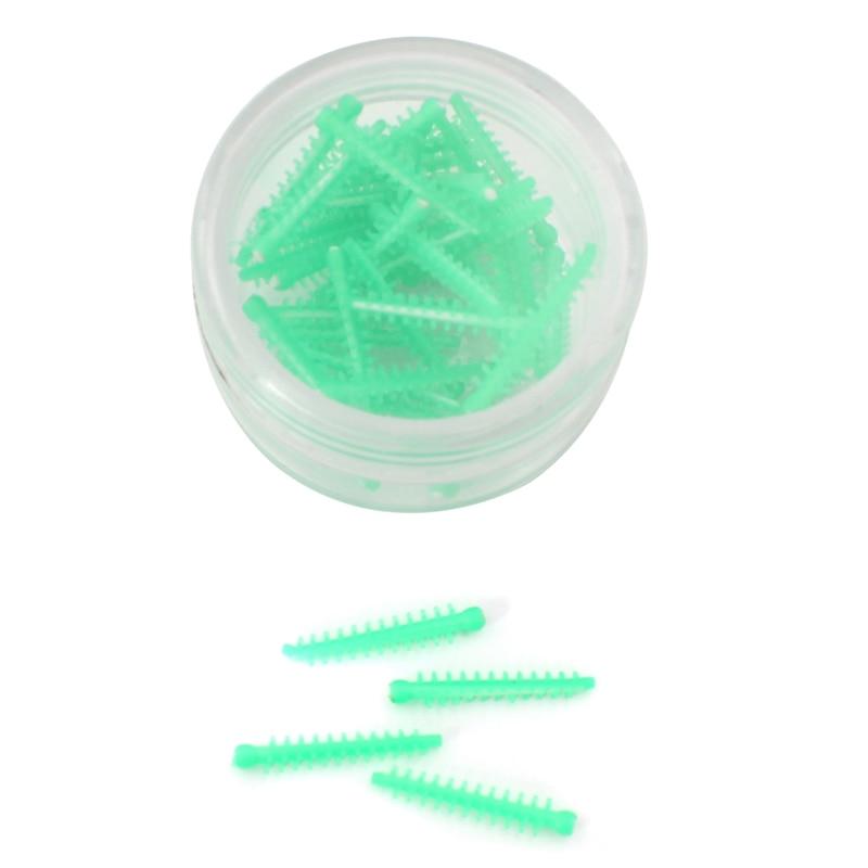 40 шт., стоматологические адаптивные силиконовые межзубные клинья, стоматологические матричные клинья, медицинские силиконовые автоклавированные стоматологические материалы