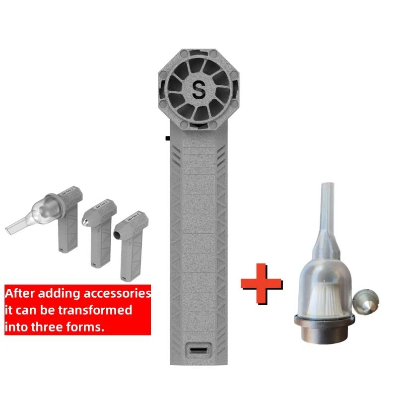 Многоцелевой мини-турбовентилятор 110 000 об/мин, мощный портативный воздуходув, высокопроизводительный бесщеточный двигатель, высокоскоростной канальный вентилятор