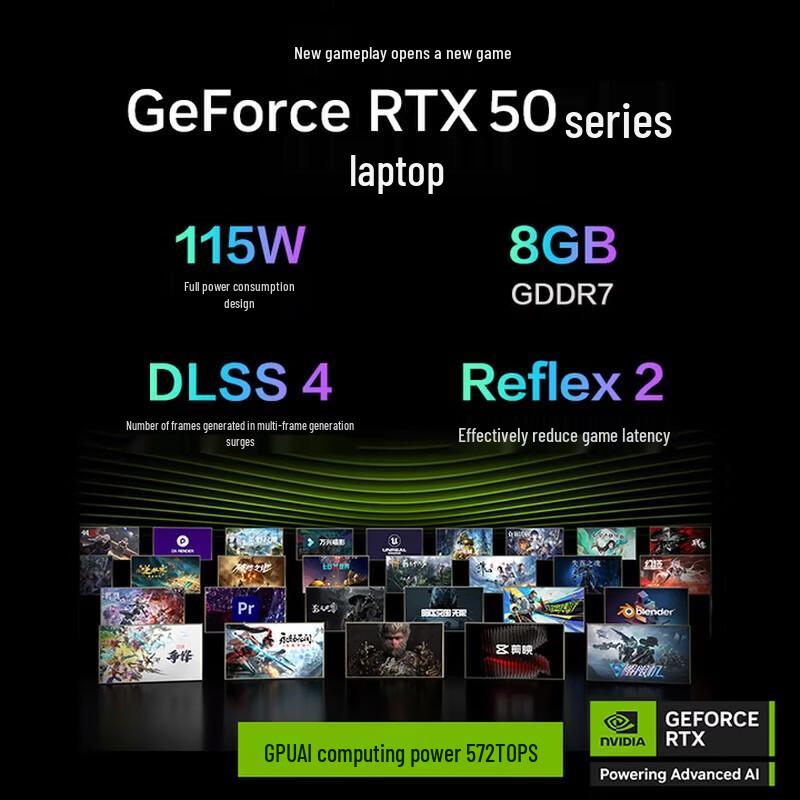 Игровой ноутбук MECHREVO Kuangshi G16 Pro - RTX 4060, Высокая частота обновления (Китайская версия)