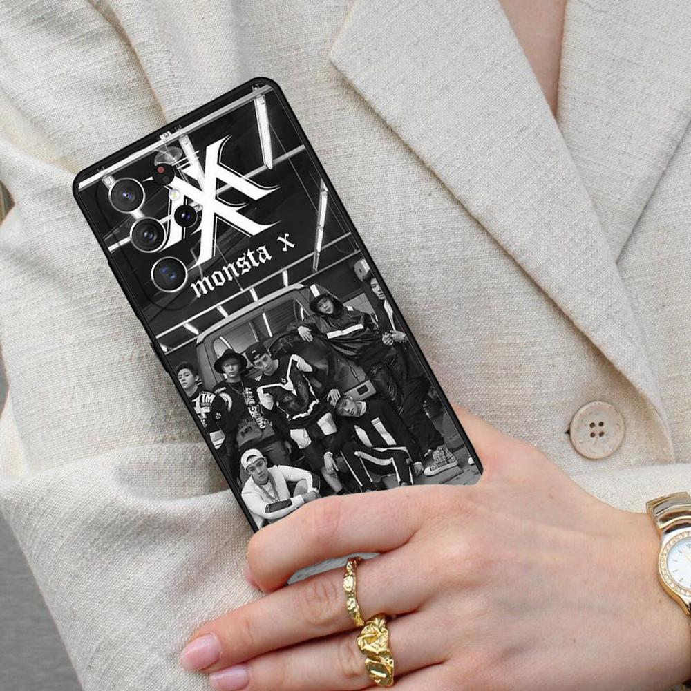 Чехол для телефона K-POP бой-группы Monsta X для Samsung Galaxy S26 Ultra S25 S24 S23 S22 S21 S20 Note10