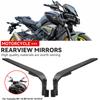 For Yamaha MT-10 MT10 FZ-10 FZ10 Motorcycle Wind Wing Side Rearview Mirror Adjustable Rotating Motorbike Accessories