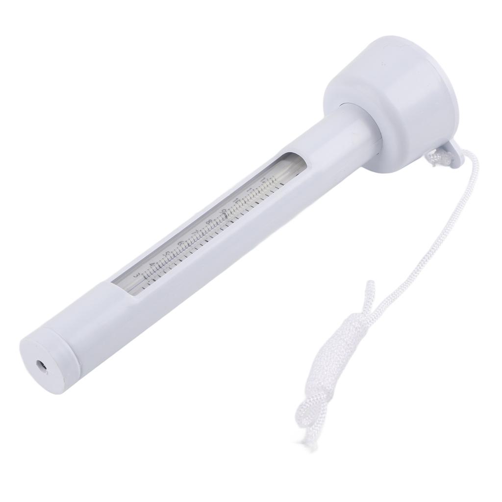 Pool Thermometer Durable Shatter‑Resistant ABS Pond Water Thermometer for Aquariums Bathtubs Swimming Pools