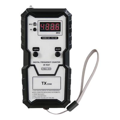 BJ-501 Инфракрасный тестер частоты 100M-1GHz 4-значный цифровой портативный беспроводной дистанционный тестер частоты со световым индикатором