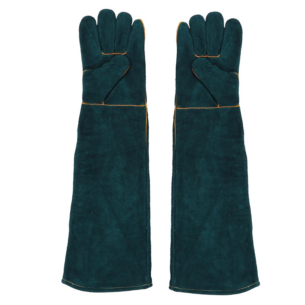 Animal Handling AntiBite Gloves Dog Training ScratchProof Gloves for Reptile Snakes(S )