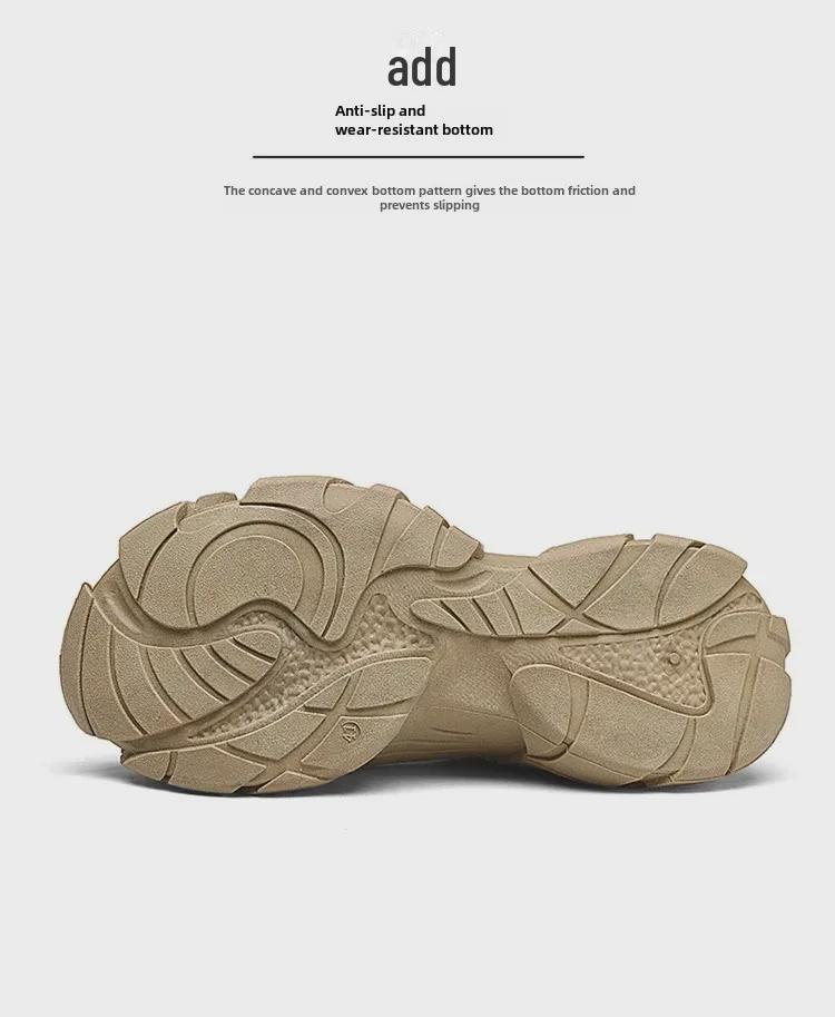 Мужская летняя сетчатая спортивная обувь 2025 года — дышащие кроссовки в стиле меха