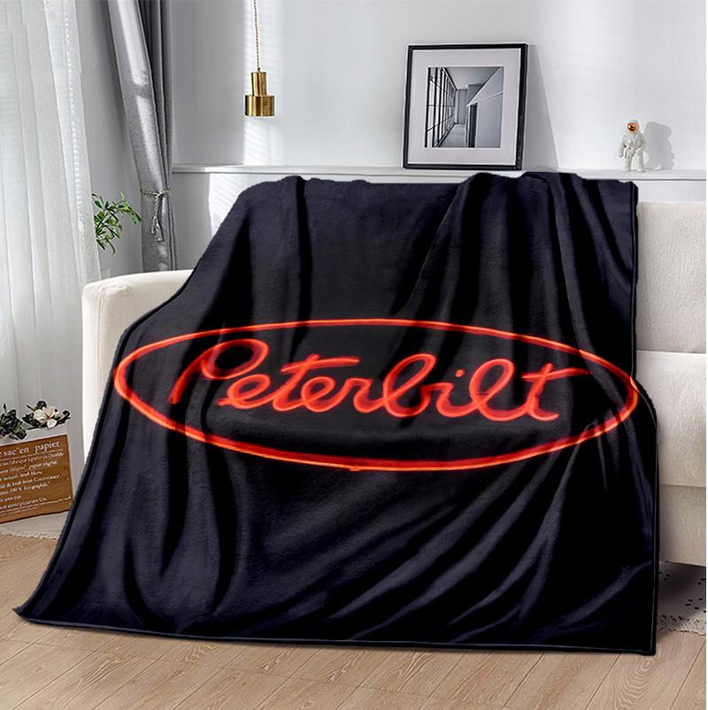 Truck Flannel Blanket Soft Warm All-Season Throw, Design for Camping, Car Travel, Hiking Sofa, Bed, Office Perfect Gift for Parties