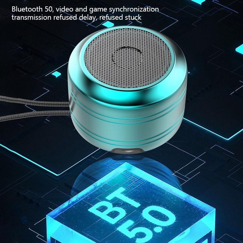 Всенаправленный стереозвук HIFI на 360° Мини портативный аудио сабвуфер Bluetooth Маленький динамик