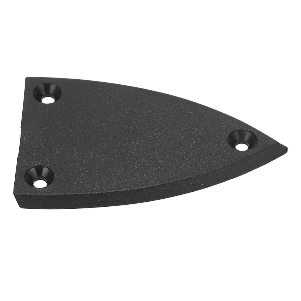 Треугольная крышка анкерного стержня с 3 отверстиями, пластиковая для бас-акустической электрогитары, запасные части, черная