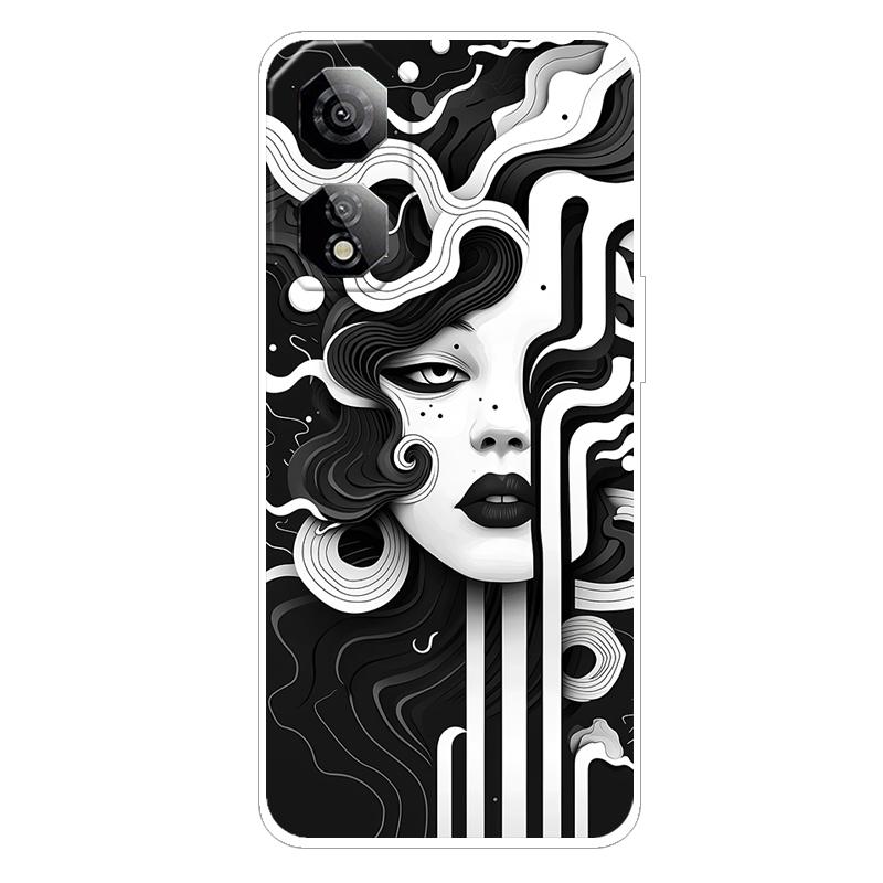 Cute Pets Paint For ZTE Nubia Neo 2 5G Case Transparent Covers Shockproof Bumper Protective Shell Plain Cases For NubiaNeo2 neo2