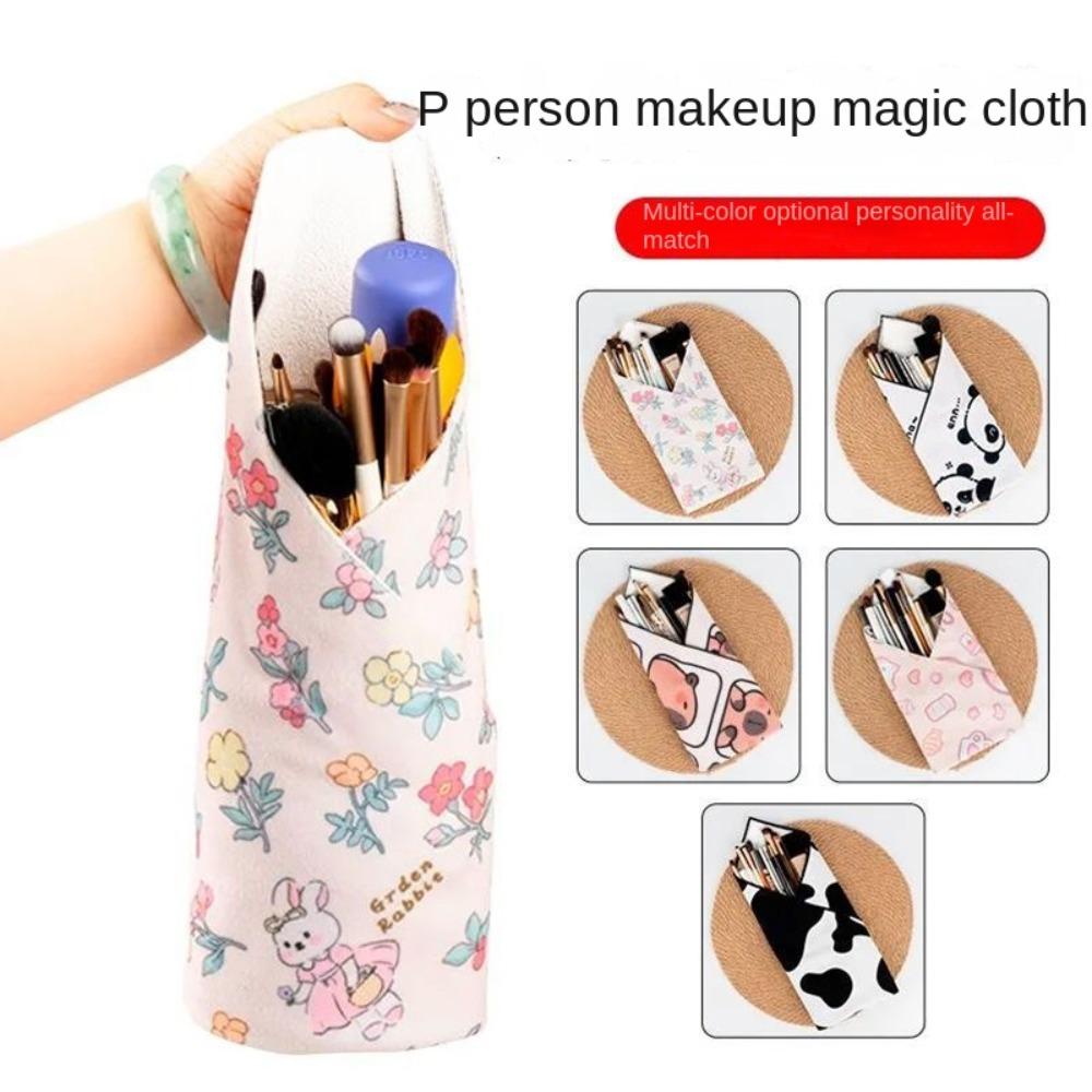 Wrap Around Pouch Camera Wrap Cloth Digital Computer Camera Protective Cover Folding Cosmetic Bag