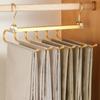 Folding Trouser Hanger Rotatable Clothes Hanger Racks New Drying Clothes Rack  Home