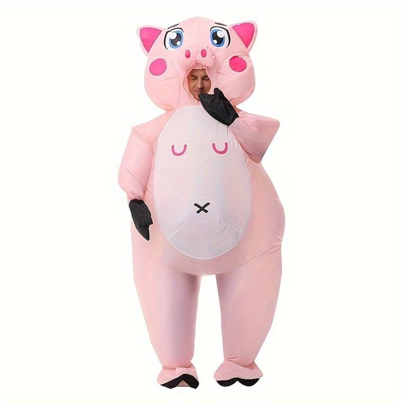 Cosplay Adult Pig Inflatable Costume For Halloween Parties Stage Performances