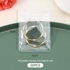 1Pc/20Pcs Transparent Jewelry Storage Bag Sealed Anti-Oxidation Dustproof Earrings Necklace Jewelry Album PVC Protective Bags