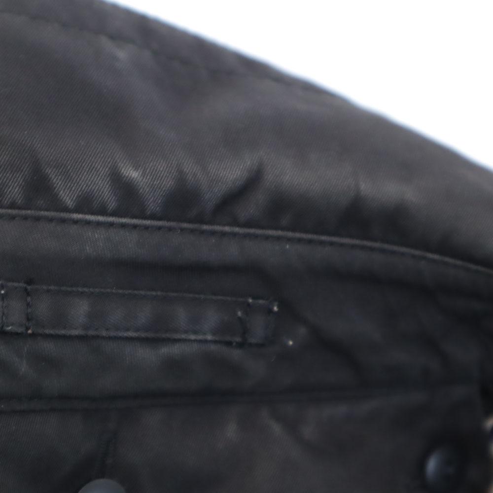 Aquascutum Тренч черный Сделано в Японии Подкладка с поясом Женский Б/У