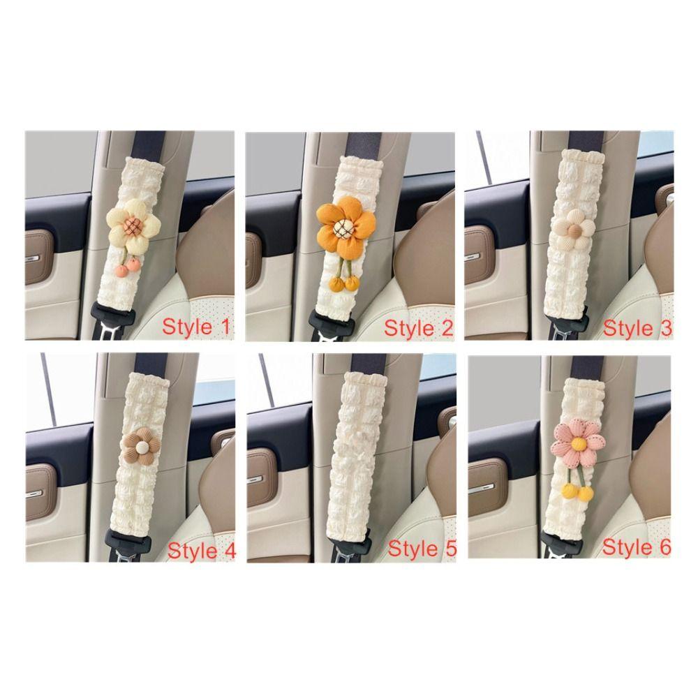 Decoration Car Seat Belt Cover Delicacy Seatbelt Shoulder Pads Car Accessories