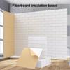 12Pcs Square Soundproof Wall Panel Self-Adhesive Sound Absorbing High Density Thick Acoustic Foam Panel Home Studio Noise Reduction Wall Panel