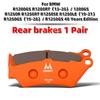 MRRANGT Ceramic Brake Pads Kit Fit For BMW R1200GS/RT R1250GS/R/SE/LE/ R1300GS Motorcycle High Performance