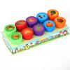 10PCS Fruit Animal Stamps Self-ink Guest Souvenir Festival Party Gifts Kids Gift