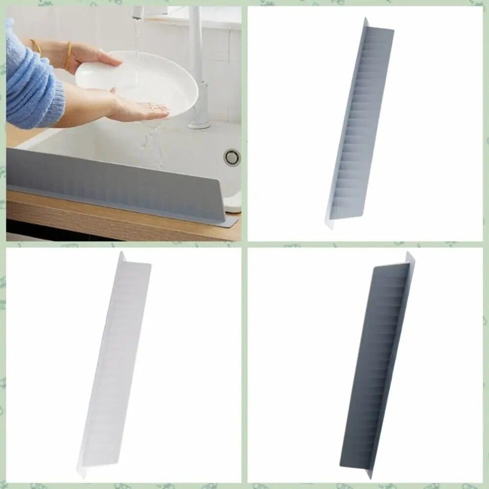 Силиконовая кухонная раковина, брызговик, кухонная столешница, многоразовая повышающая планка, перегородка для воды, брызговик для раковины, перегородка