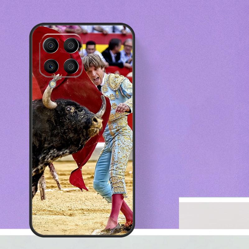 Bullfight Bull Fighter For Samsung Galaxy M21 M51 M12 M32 M52 M13 M23 M33 M53 M34 M54 M30s M31s M15 M55 M20 Case