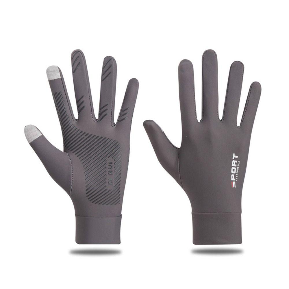 Thin Sunscreen Gloves UV Protection Anti-UV Mittens Summer Sun Protection Gloves Sports