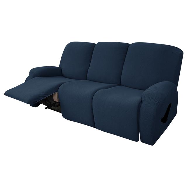 3 Seat New Jacquard Fabric Recliner Chair Cover High Quality Relax Armchair Slipcover Recliner Sofa Cover For Living Room