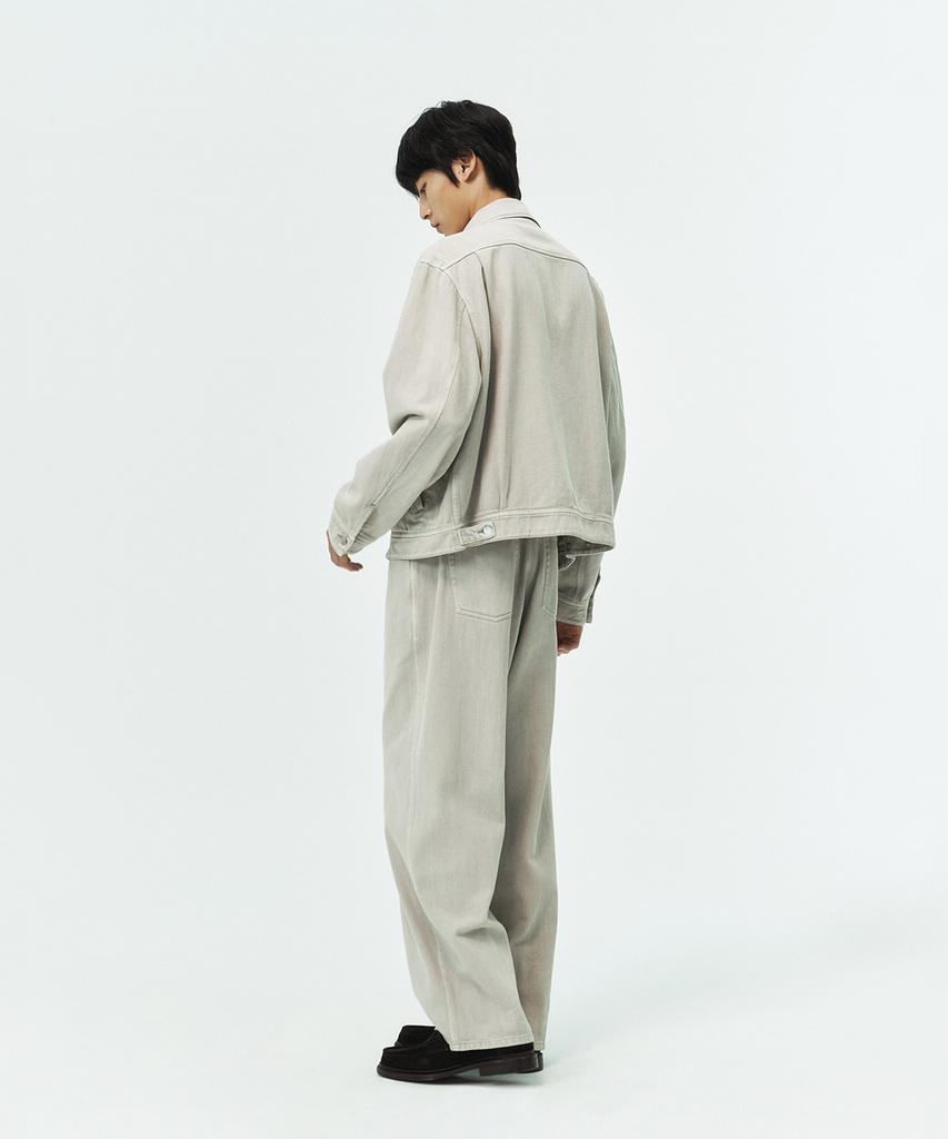 Blankroom Garments Dyed Jacket_Dust