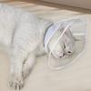 Clear Cat Recovery Cone Collar Comfortable Cat Elizabethan Ring Pet Protective Collar  Dogs