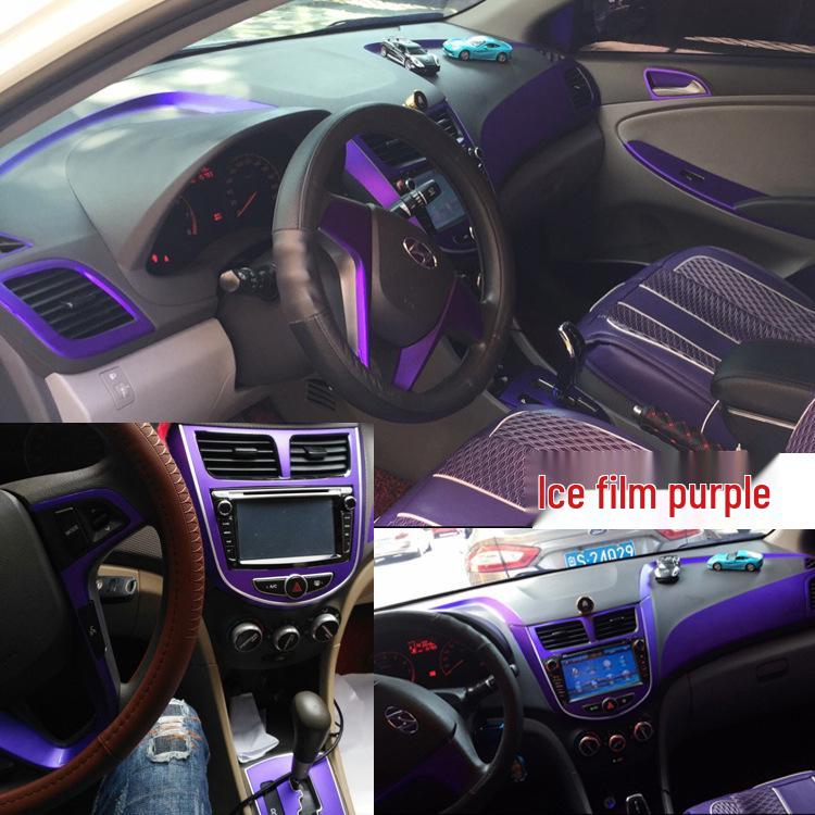 Накладка на приборную панель Hyundai Reina/Verna из углеродного волокна для модификации интерьера