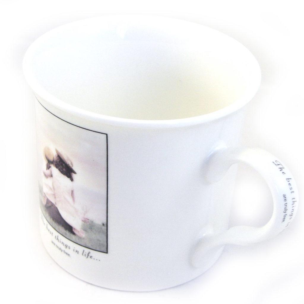 Les Trésors De Lily [G1484] - Mug 'Innocence' Black White - 8x9 Cm