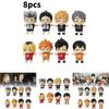 Haikyuu Фигурка в Q-версии Модель Аниме Дисплеи Игрушка Мультяшная Кукла Подарок для Детей