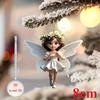 Beautiful Butterfly Fairy, 2D Flat Acrylic, Pendant, Suitable for Keychain, Backpack, Christmas, Halloween