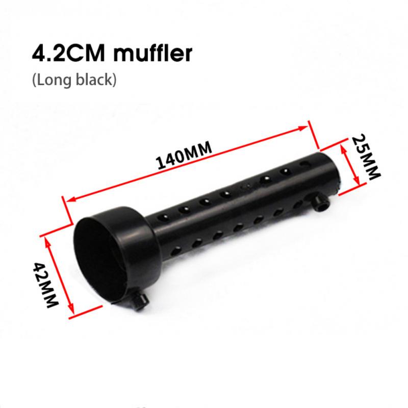 Motorcycle Exhaust Muffler DB Killer Silencer Iron Eliminator Sound Adjustable Universal Baffle Insert 35mm/42mm/45mm/48mm/60mm