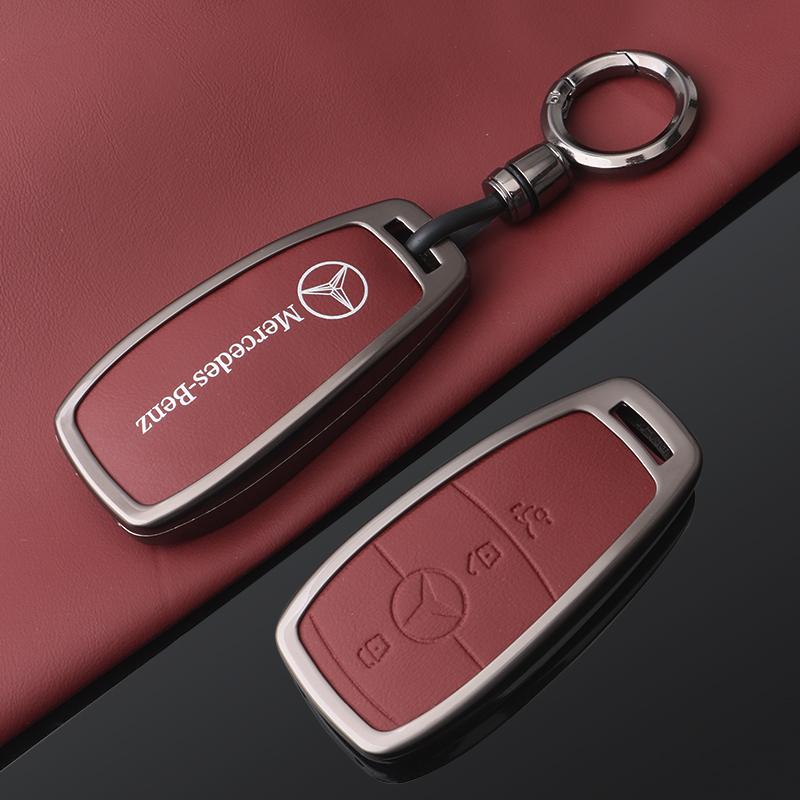 CSC1 New Car Key Cover Case Protector Fits Fob For Mercedes-Benz 2019 2020 A220 E63S AMG E-Class GLE 350 4MATIC E300 E400 E43 W213