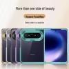 Прозрачный гальванизированный противоударный чехол для Huawei Pura X Max - Складной, устойчивый к царапинам