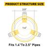 Auto Car Pipe Exhaust Tail Muffler Tip Stainless Steel Replacement Accessories