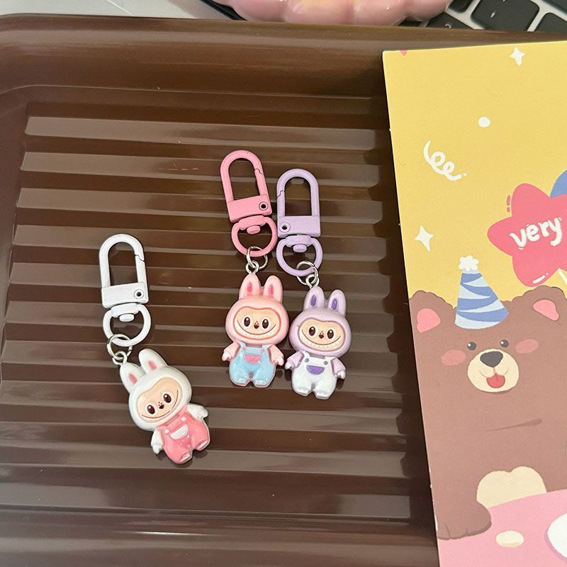 Милый комбинезон, ткань пулап, подвеска, милый мультяшный кулон для студенческой сумки, подарок