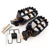 New Foot Pegs For Yamaha PW50 PW80 TW200 TT-R50E TT-R90E Honda XR50 XR70 CRF70F