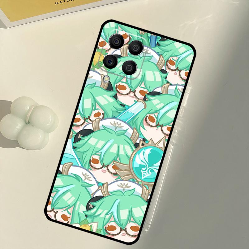 Милый Мультяшный Genshin Impact Для Samsung Galaxy M15 M35 M21 M16 M06 M33 M13 M53 M11 M31 M55 M14 M34 M54 M12 M32 M52 Чехол